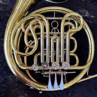 Hans Hoyer G10 L2A - F/Bb Double French Horn - Yellow Brass - Detachable Bell - Lacquered Finish