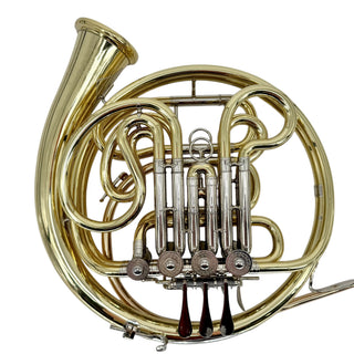 Hans Hoyer G10 L2A - F/Bb Double French Horn - Yellow Brass - Detachable Bell - Lacquered Finish - Serial #: 441201 (Pre-Owned)