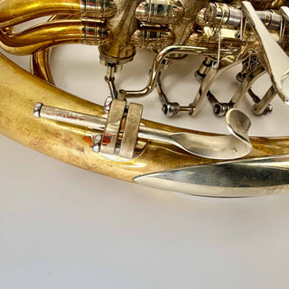 Hans Hoyer G10 w/ Patterson Leadpipe - F/Bb Double Horn - Unlacquered - Detachable Bell - Serial #: 443750 (As-Is)
