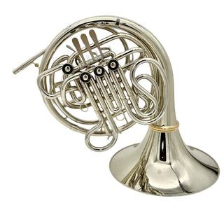 Holton 479 - F/Bb Double French Horn - Nickel Silver - Detachable Bell - Lacquered Finish - Serial #: 650513 (Pre-Owned)