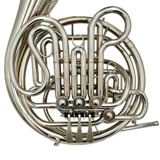 Holton H-179 - F/Bb Double French Horn - Nickel Silver - Fixed Bell - Lacquered Finish - Serial #: 532715 (Pre-Owned)