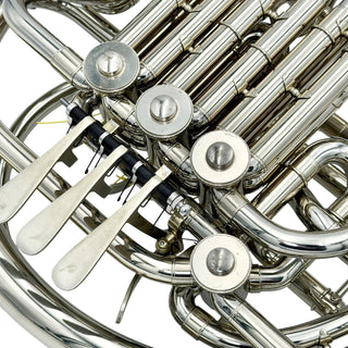 Holton H-179 - F/Bb Double French Horn - Nickel Silver - Fixed Bell - Lacquered Finish - Serial #: 532715 (Pre-Owned)