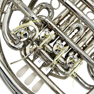 Holton H-179 - F/Bb Double French Horn - Nickel Silver - Fixed Bell - Lacquered Finish - Serial #: 532715 (Pre-Owned)