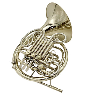 Holton H-179 - F/Bb Double French Horn - Nickel Silver - Fixed Bell - Lacquered Finish - Serial #: 61645 (Pre-Owned)