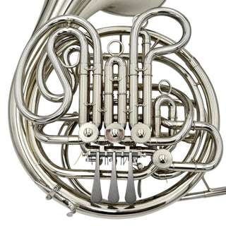 Holton H-179 - F/Bb Double French Horn - Nickel Silver - Fixed Bell - Lacquered Finish - Serial #: 61645 (Pre-Owned)