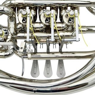 Holton H-179 - F/Bb Double French Horn - Nickel Silver - Fixed Bell - Lacquered Finish - Serial #: 61645 (Pre-Owned)