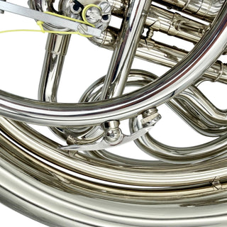 Holton H-179 - F/Bb Double French Horn - Nickel Silver - Fixed Bell - Lacquered Finish - Serial #: 61645 (Pre-Owned)
