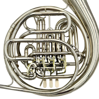 Holton H-179 - F/Bb Double French Horn - Nickel Silver - Fixed Bell - Lacquered Finish - Serial #: 650772 (Pre-Owned)
