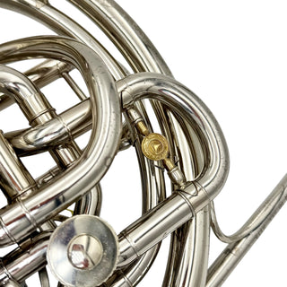 Holton H-179 - F/Bb Double French Horn - Nickel Silver - Fixed Bell - Lacquered Finish - Serial #: 650772 (Pre-Owned)