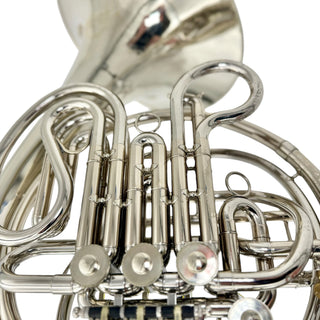 Holton H-179 - F/Bb Double French Horn - Nickel Silver - Fixed Bell - Lacquered Finish - Serial #: 650772 (Pre-Owned)