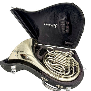 Holton H-179 - F/Bb Double French Horn - Nickel Silver - Fixed Bell - Lacquered Finish - Serial #: 650772 (Pre-Owned)