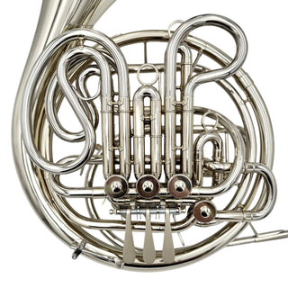 Holton H-179 - F/Bb Double French Horn - Nickel Silver - Fixed Bell - Lacquered Finish - Serial #: 65794 (Pre-Owned)