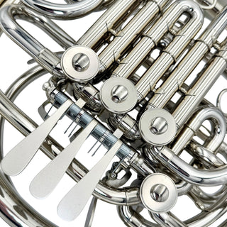Holton H-179 - F/Bb Double French Horn - Nickel Silver - Fixed Bell - Lacquered Finish - Serial #: 65794 (Pre-Owned)