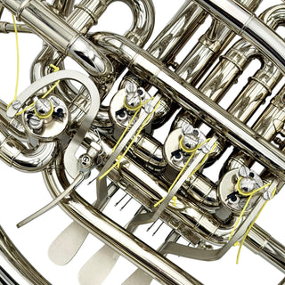 Holton H-179 - F/Bb Double French Horn - Nickel Silver - Fixed Bell - Lacquered Finish - Serial #: 65794 (Pre-Owned)