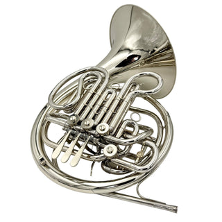 Holton H-179 - F/Bb Double French Horn - Nickel Silver - Fixed Bell - Lacquered Finish - Serial #: 670266 (Pre-Owned)