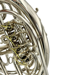 Holton H-179 - F/Bb Double French Horn - Nickel Silver - Fixed Bell - Lacquered Finish - Serial #: 670266 (Pre-Owned)