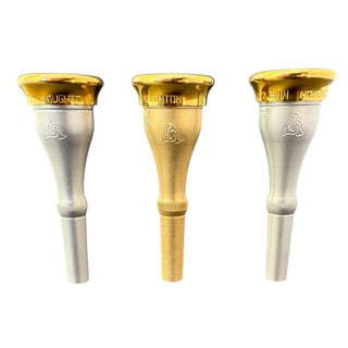 Houghton Horns Model H1 10th Anniversary Gold H-Kote - French Horn Two-Piece Mouthpiece Rim