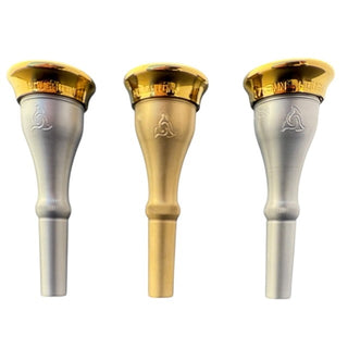 Houghton Horns Model H2 10th Anniversary Gold H-Kote - French Horn Two-Piece Mouthpiece Rim