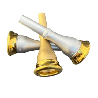 Houghton Horns Model H2 10th Anniversary Gold H-Kote - French Horn Two-Piece Mouthpiece Rim