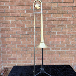 Thein Maxim Jazz Trombone - Yellow Brass Cut Bell Ice Plated