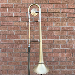 Thein Maxim Jazz Trombone - Yellow Brass Cut Bell Ice Plated