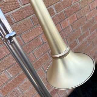 Thein Maxim Jazz Trombone - Yellow Brass Cut Bell Ice Plated