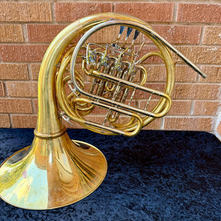 Engelbert Schmid Golden Cut Double Horn - Serial #: 23031 (Pre-Owned)