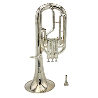 John Packer Sterling JP372 Tenor Horn - Silver Plated - Serial #: 37210694