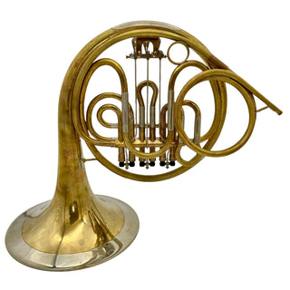 Jungwirth Vienna Horn - Yellow Brass - Fixed Bell - Unlacquered Finish - Serial #: N/AKS (Pre-Owned)