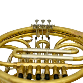 Jungwirth Vienna Horn - Yellow Brass - Fixed Bell - Unlacquered Finish - Serial #: N/AKS (Pre-Owned)
