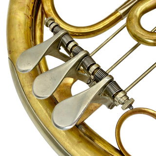 Jungwirth Vienna Horn - Yellow Brass - Fixed Bell - Unlacquered Finish - Serial #: N/AKS (Pre-Owned)