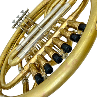 Jungwirth Vienna Horn - Yellow Brass - Fixed Bell - Unlacquered Finish - Serial #: N/AKS (Pre-Owned)
