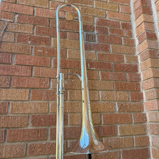 King 2B Silver Tone Tenor Trombone - Serial # 201560 (Pre-Owned)