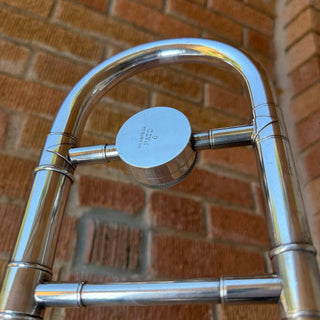 King 2B Silver Tone Tenor Trombone - Serial # 201560 (Pre-Owned)