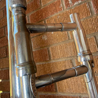 King 2B Silver Tone Tenor Trombone - Serial # 201560 (Pre-Owned)