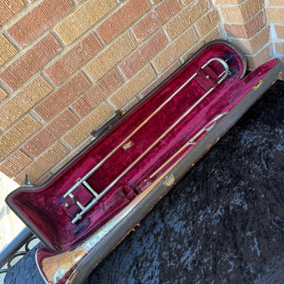 King 2B Silver Tone Tenor Trombone - Serial # 201560 (Pre-Owned)