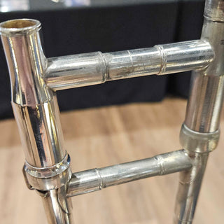 King 2B Silver Tone Tenor Trombone - Serial # 201560 (Pre-Owned)