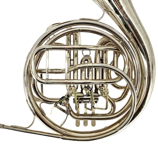 King Eroica 1170 - F/Bb Double French Horn - Nickel Silver - Lacquered Finish - Serial #: 667710 (Pre-Owned)