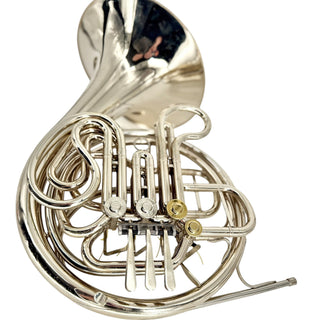 King Eroica 1170 - F/Bb Double French Horn - Nickel Silver - Lacquered Finish - Serial #: 667710 (Pre-Owned)