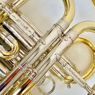 Lewis & Dürk LDx5 "Rhenish" Anniversary Edition - F/Bb Double French Horn - Yellow Brass - Detachable Bell - Unlacquered Finish