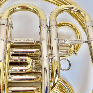 Lewis & Dürk LDx5 "Rhenish" Anniversary Edition - F/Bb Double French Horn - Yellow Brass - Detachable Bell - Unlacquered Finish