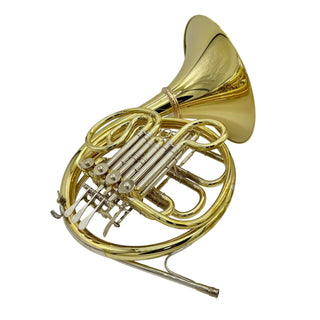 Lewis & Dürk LDx5 "Rhenish" Anniversary Edition - F/Bb Double French Horn - Yellow Brass - Detachable Bell - Unlacquered Finish