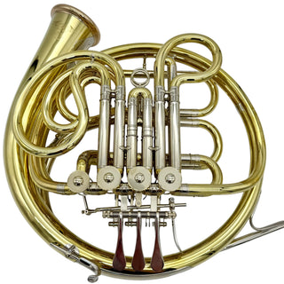 Lewis & Dürk LDx5 "Rhenish" Anniversary Edition - F/Bb Double French Horn - Yellow Brass - Detachable Bell - Unlacquered Finish