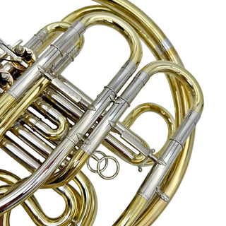 Lewis & Dürk LDx5 "Rhenish" Anniversary Edition - F/Bb Double French Horn - Yellow Brass - Detachable Bell - Unlacquered Finish
