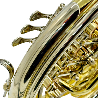 Lewis & Dürk LDx5 "Rhenish" Anniversary Edition - F/Bb Double French Horn - Yellow Brass - Detachable Bell - Unlacquered Finish