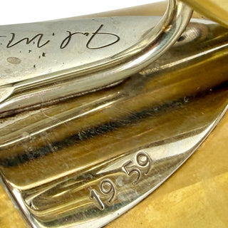 Medlin - F/Bb Double Horn - Yellow Brass - Detachable Bell - Unlacquered Finish - Serial #: 1959 (Pre-Owned)