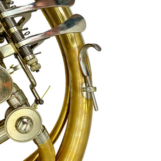 Medlin - F/Bb Double Horn - Yellow Brass - Detachable Bell - Unlacquered Finish - Serial #: 1959 (Pre-Owned)