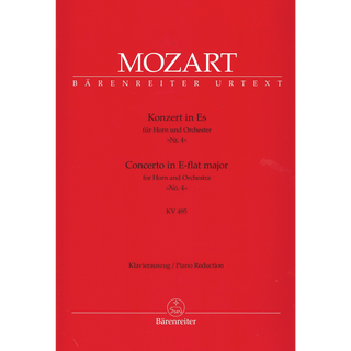 Mozart: Horn Concerto No. 4 in E-flat Major K. 495 - Urtext Edition