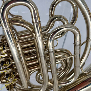Paxman 20A with Lawson Ambronze Bell Flare - F/Bb French Horn - Unlacquered - Serial #: 78615 (Pre-Owned)