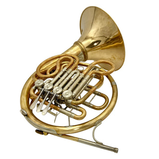 Paxman 20L - F/Bb Double French Horn - Gold Brass - Detachable Bell - Unlacquered Finish - Serial #: 98023 L (Pre-Owned)